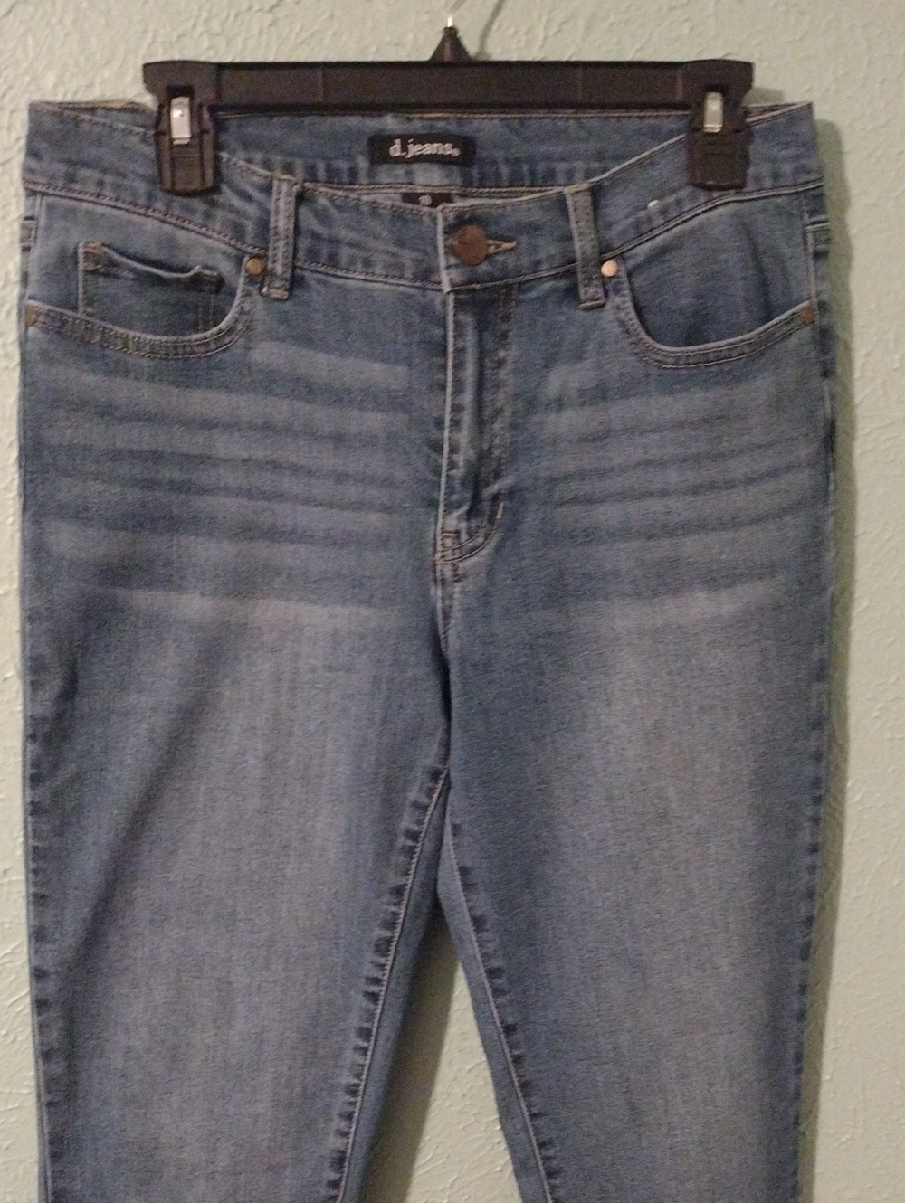 d. jeans Women Skinny Light Blue Washed Jeans